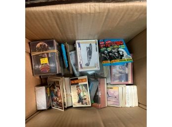 Box Lot Of Non Sports Cards