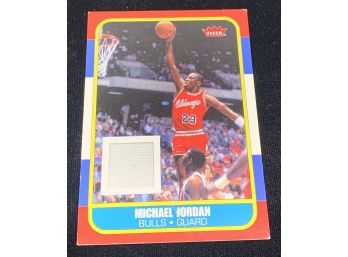Michael Jordan Jersey Card