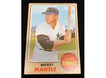 1968 Topps Mickey Mantle