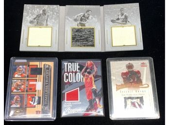 Game Used Jersey Card Lot