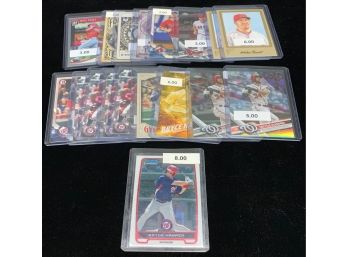 Mike Trout And Bryce Harper Lot