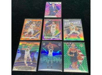 (7) Card Steph Curry Refractor Lot