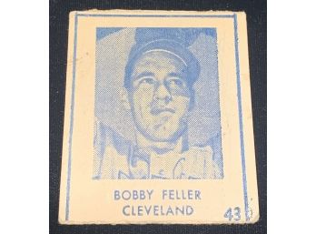 1948 Blue Tint Bob Feller Rookie