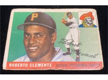 1955 Topps Roberto Clemente Rookie Card