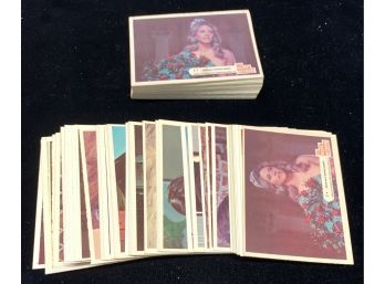 Lot Of (2) Complete 1976 Bionic Woman Card Sets