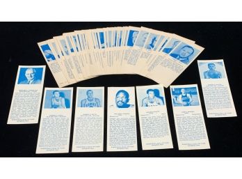 1968-74 Hall Of Fame Bookmarks Complete Set