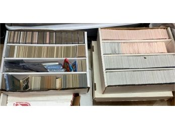 Lot Of (6) Bulk Boxes Of Sports Cards