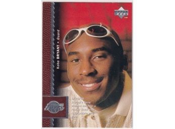 1996 Upper Deck Kobe Bryant Rookie Card