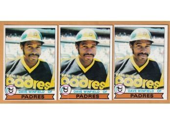 3 1979 Topps Dave Winfield