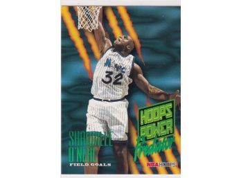 1995 NBA Hoops Shaquille O'neal Hoops Power Predator