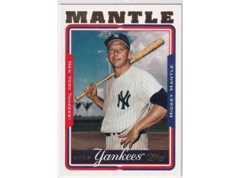 2006 Topps Mantle Collection Mickey Mantle 2005