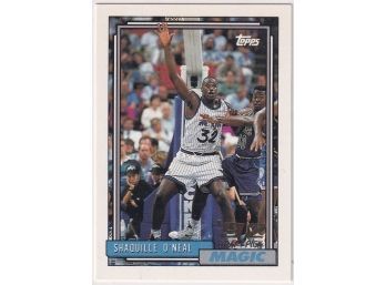 1992 Topps Shaquille O'neal 1992 Draft Pick Rookie Card