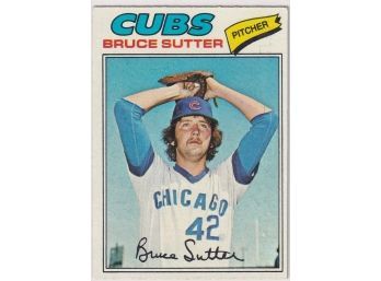 1977 Topps Bruce Sutter Rookie