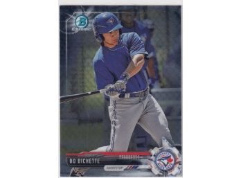 2017 Bowman Chrome Bo Bichette Rookie Card