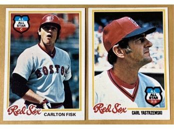 2 1978 All Star Red Sox Players