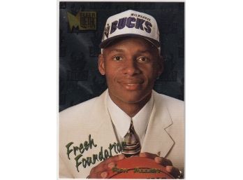 1996-97 Fleer Metal Ray Allen Fresh Foundation Rookie