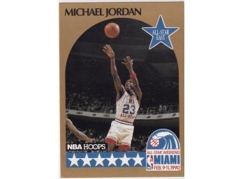 1990 NBA Hoops Michael Jordan All Star