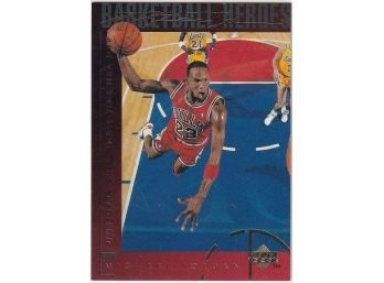 1994 Upper Deck Michael Jordan Unstoppa-bull Three Time NBA MVP