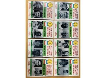8 1979 Topps All Time Record Holders