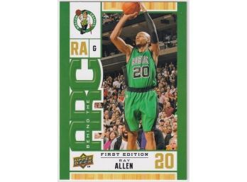 2009-10 Upper Deck First Edition Ray Allen Behind The ARC