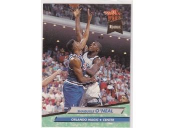 1992-93 Fleer Ultra Rookie Shaquille O'neal Rookie Card
