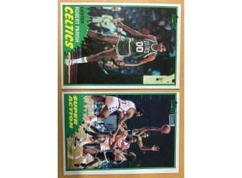 2 Robert Parish Basketball Cards