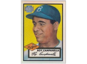 2001 Topps Archives Reserve Roy Campanella Refractor