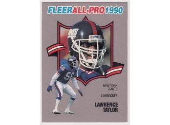 1990 Fleer All-Pro Lawrence Taylor