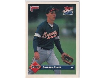 1993 Donruss Chipper Jones Rated Rookie