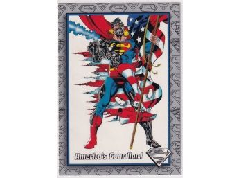 1993 Skybox DC The Return Of Superman America's Guardian
