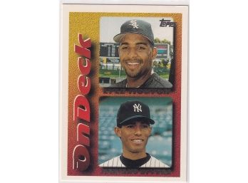 1995 Topps On Deck Traded And Rookies Lyle Mouton And Mariano Rivera