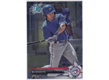 2017 Bowman Chrome Bo Bichette Rookie Card