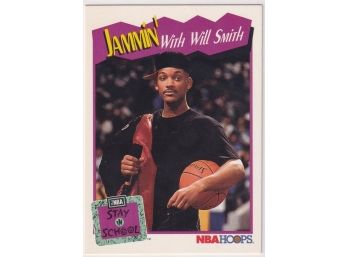 1991 NBA Hoops Jammin' With Will Smith