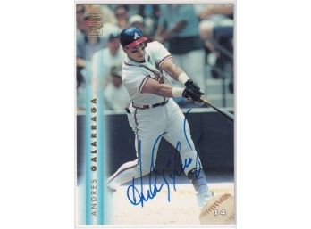 1998 Topps Certified Autograph Andres Galarraga