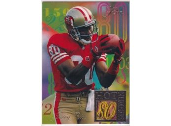 1994 Flair Jerry Rice 80 Hot Numbers