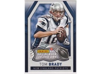 2013 Panini Tom Brady NFL Player Of The Day