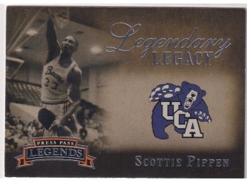 2007 Press Pass Legends  Legendary Legacy Scottie Pippen