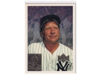 1996 Topps Mickey Mantle Commemorative Team Topps