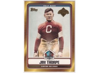 2006 Topps Classics Of 1963 Hall Of Fame Tribute Jim Thorpe