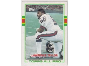 1989 Topps All Pro Lawrence Taylor