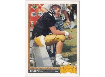 1991 Upper Deck Brett Favre Star Rookie Card