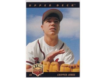 1992-93 Upper Deck Chipper Jones Star Rookie