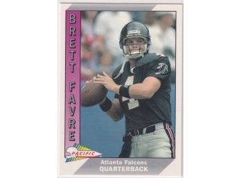 1991 Pacific Brett Favre Rookie Card