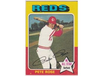 1975 Topps Pete Rose All Star