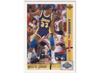 1991-92 Upper Deck Magic VS Jordan Classic Confrontation