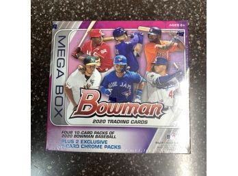 2020 Bowman Baseball Megabox Sealed