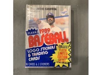 1989 Fleer Baseball Sealed Pack
