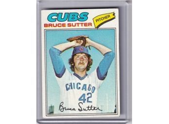 1977 Topps Bruce Sutter Rookie Card