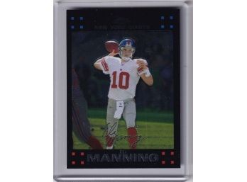 2007 Topps Chrome Eli Manning