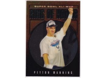 2007 Topps Peyton Manning Ring Of Honor